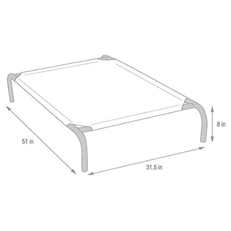 Coolaroo The Original Elevated Pet Bed Cot & Reviews Wayfair